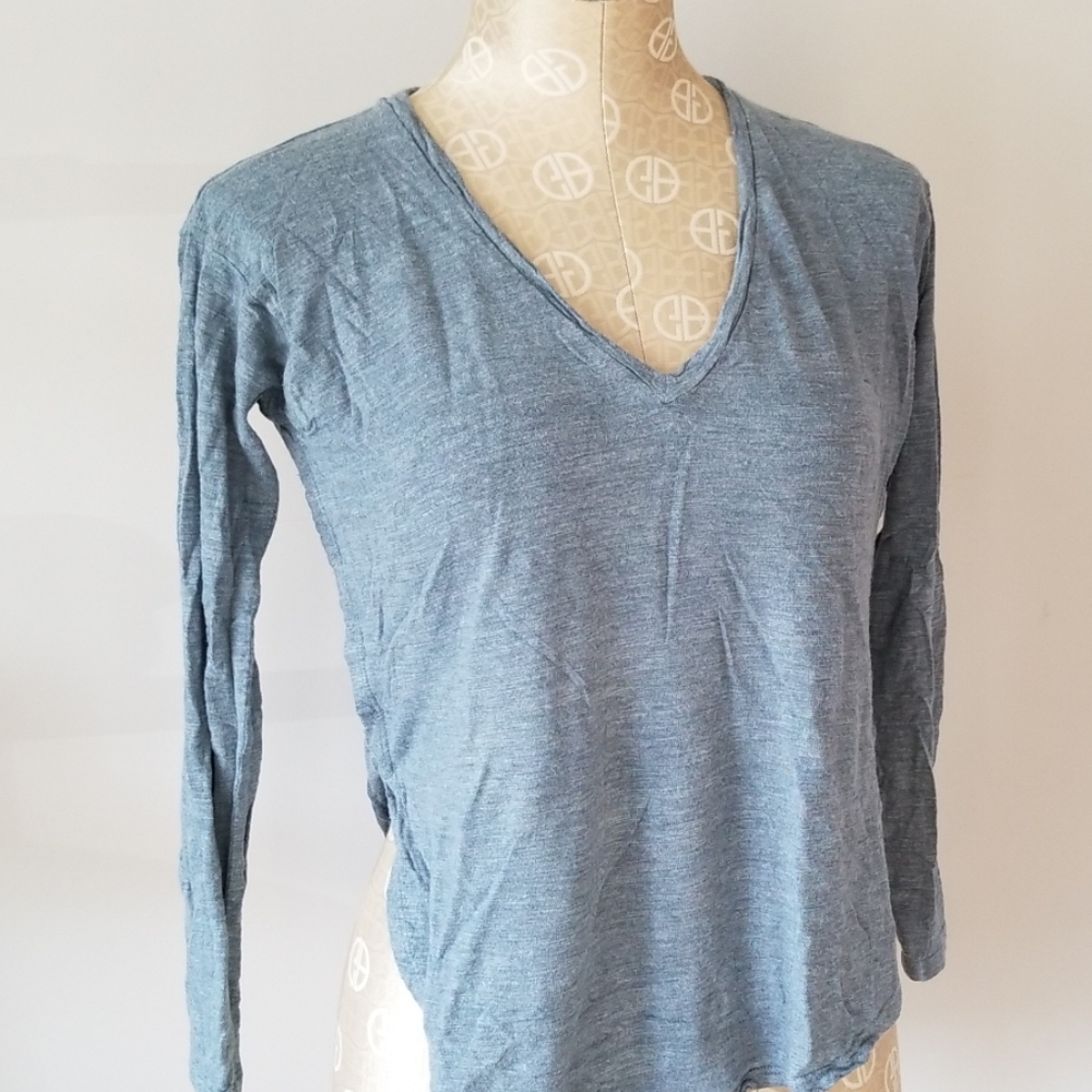 EUC Madewell Anthem V-neck Long Sleeve
